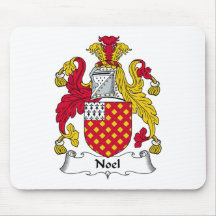 Noel Family Crest Mouse Pads