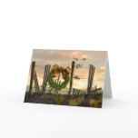 Noel Fence Card-H