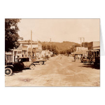 Noel Missouri Main Street Greeting Card