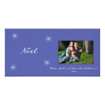Noel Stars Custom Holiday Photo Card