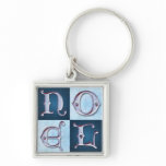 NOEL STARS SNOWFLAKES by SHARON SHARPE keychains