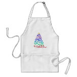 Noel Xmas Tree aprons