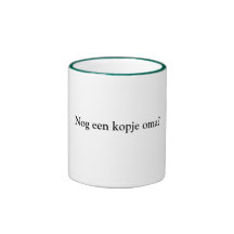 Nog een kopje oma? mok