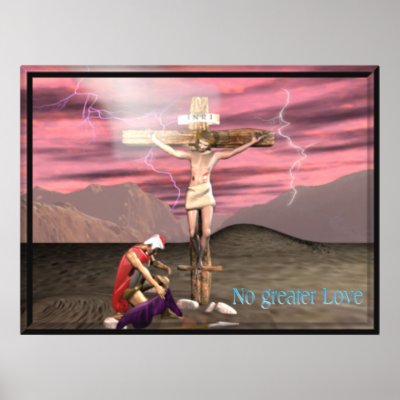 NogreaterLove Print by peter222999
