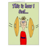 Noisy Neighbours/Loud Music/Fighting Greeting Card