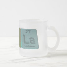 Nola as Nitrogen Oxygen Lanthanum Coffee Mugs