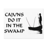 NOLA CAJUNS DO IT IN THE SWAMP POST CARDS