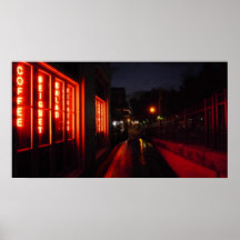 NOLA: Decatur Street Panoramic Print