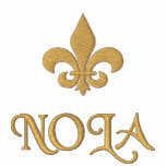 NOLA : Fleur De Lis embroidered shirts