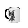 NOM NOM monster coffee mug