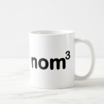 Nom nom nom coffee mug
