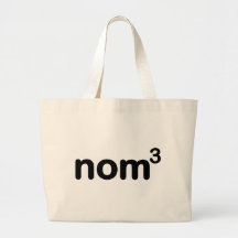 Nom nom nom tote bag