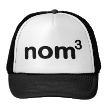 Nom nom nom trucker hat