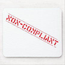 Non-Compliant Mousemat Mouse Mat