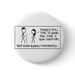Non-Crazy Girl buttons
