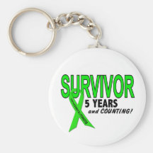 Non-Hodgkins Lymphoma 5 Year Survivor Key Chains