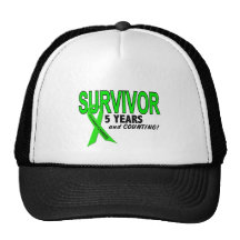 Non-Hodgkins Lymphoma 5 Year Survivor Trucker Hats