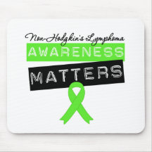Non-Hodgkin's Lymphoma Awareness Matters Mouse Mat