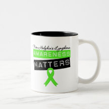 Non-Hodgkin's Lymphoma Awareness Matters Coffee Mugs
