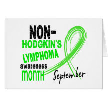 Non-Hodgkin's Lymphoma Awareness Month Greeting Card
