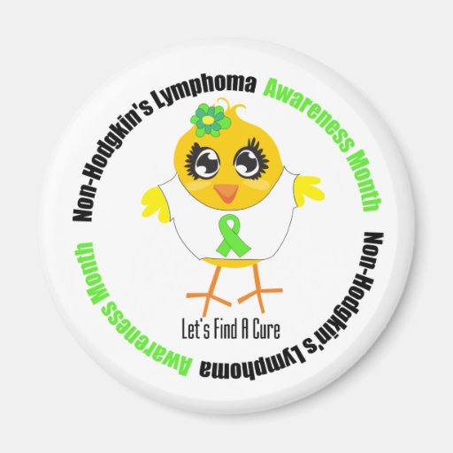 Non Hodgkins Lymphoma Awareness Month (Circular) Magnet