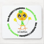 Non Hodgkins Lymphoma Awareness Month (Circular) Mouse Pads