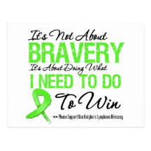 Non Hodgkins Lymphoma Battle Post Card