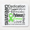 Non Hodgkins Lymphoma Caregivers Collage mousepads