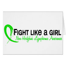 Non-Hodgkins Lymphoma Fight Like A Girl 6.3 Cards