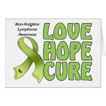 Non Hodgkins Lymphoma Greeting Cards