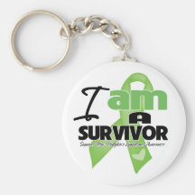 Non-Hodgkins Lymphoma - I am a Survivor Key Chain