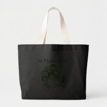 Non-Hodgkins Lymphoma In Memory of My Hero Canvas Bag