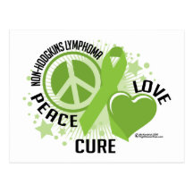 Non Hodgkins Lymphoma PLC Postcards