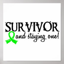 Non-Hodgkin's Lymphoma Survivor 18 Print