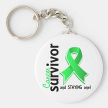 Non-Hodgkin's Lymphoma Survivor 19 Keychains