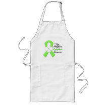 Non Hodgkins Lymphoma Survivor Flower Ribbon Aprons