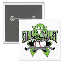 Non-Hodgkin's Lymphoma Take A Strike Pinback Button
