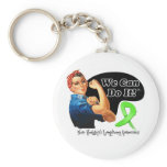 Non-Hodgkins Lymphoma We Can Do It Rosie The Rivet keychains