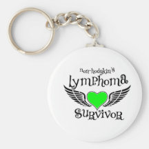 Non-Hodgkin's Survivor Key Chain