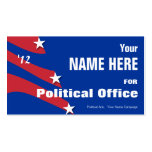 Non Partisan - Political Election Campaign Business Card Templates