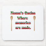 Nonna's (Italian Grandmother) Cucina... Mousepads