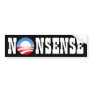 Nonsense Bumper Sticker