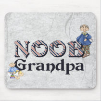 NooB Grandpa mousepads