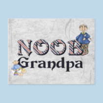 NooB Grandpa postcards