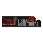 Noob Tube Bumper Sticker bumper stickers