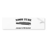 Noob Tube PRO bumper stickers