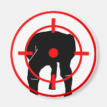 Noobie Hunter Fridge Magnets
