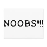 NOOBS !!! icon Postcards