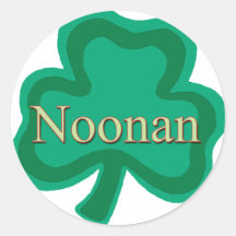 Noonan Family Stickers