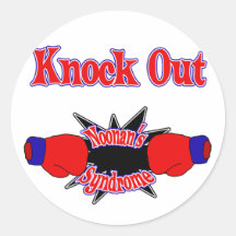 Noonan's Syndrome Round Sticker